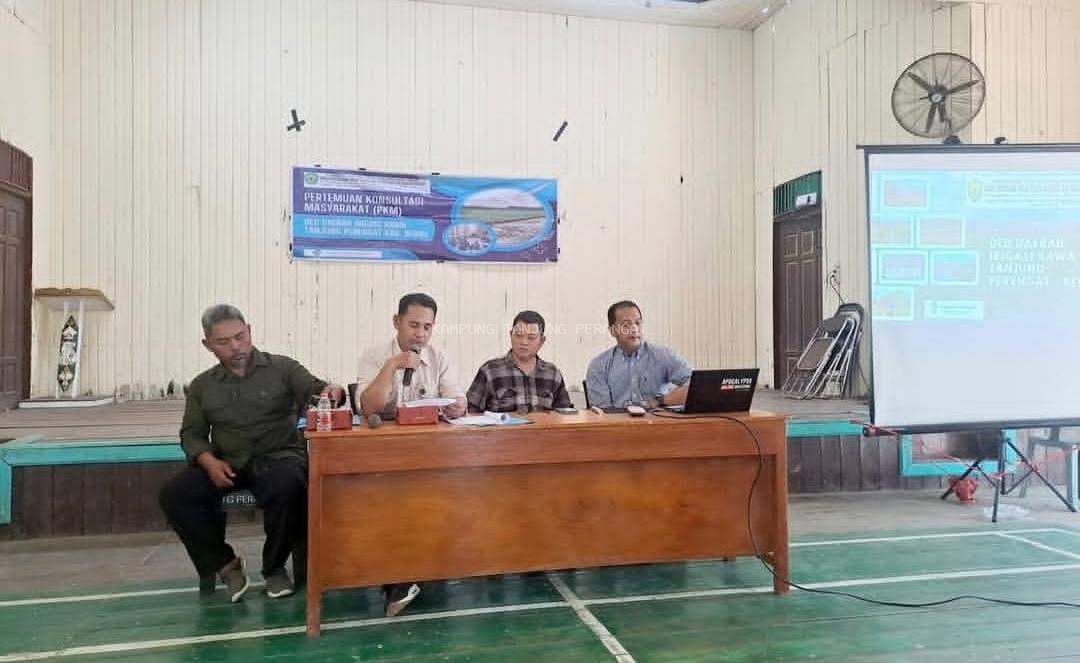 Pertemuan Konsultasi Masyarakat (PKM) Kampung Tanjung Perangat