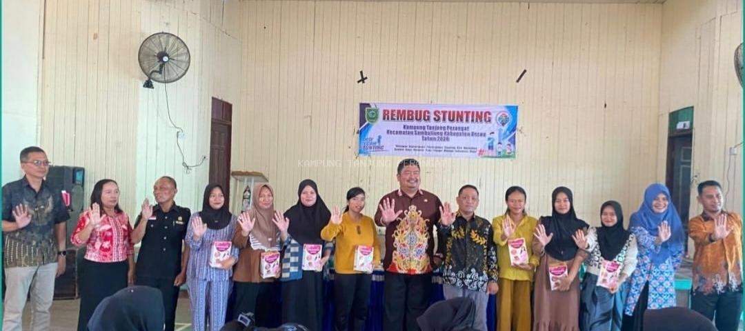 Pemerintah Kampung Tanjung Perangat Gelar Rembug, Satukan Langkah Percepat Penurunan Stunting