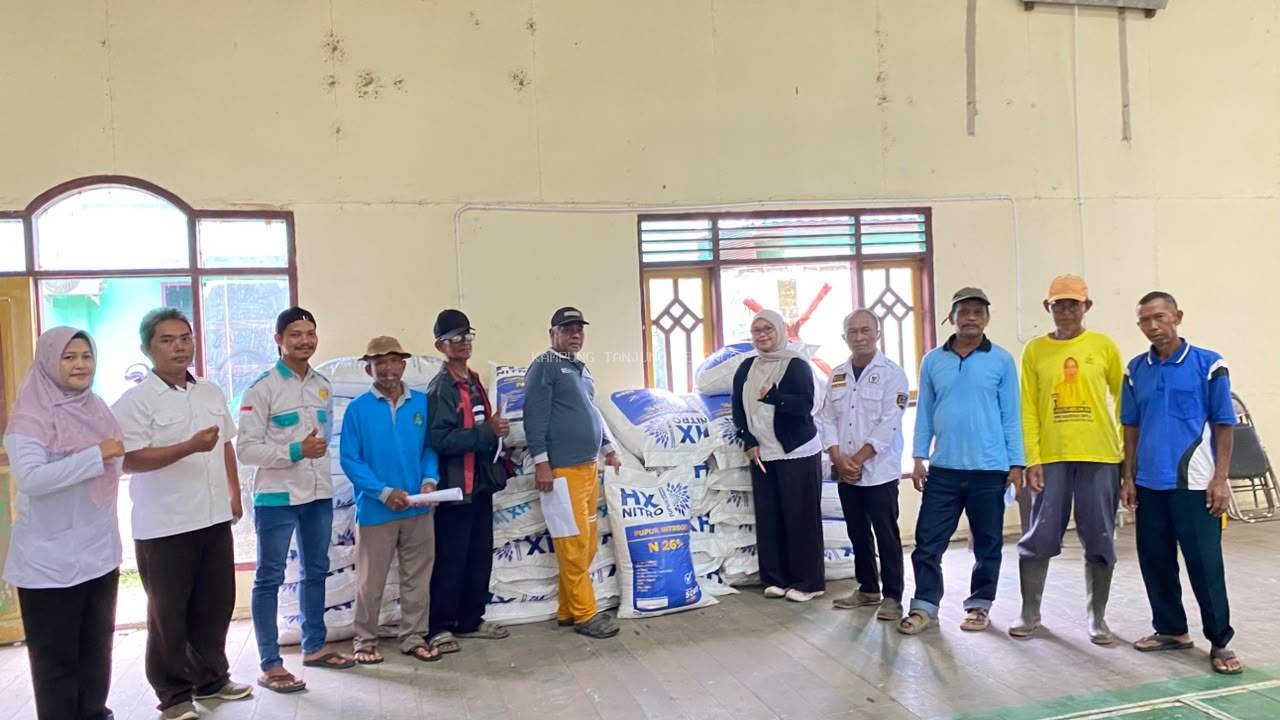 Pemerintahan Kampung Tanjung Perangat Salurkan Bantuan Pupuk Urea dari APBN 2026 untuk Petani Kampung Tanjung Perangat